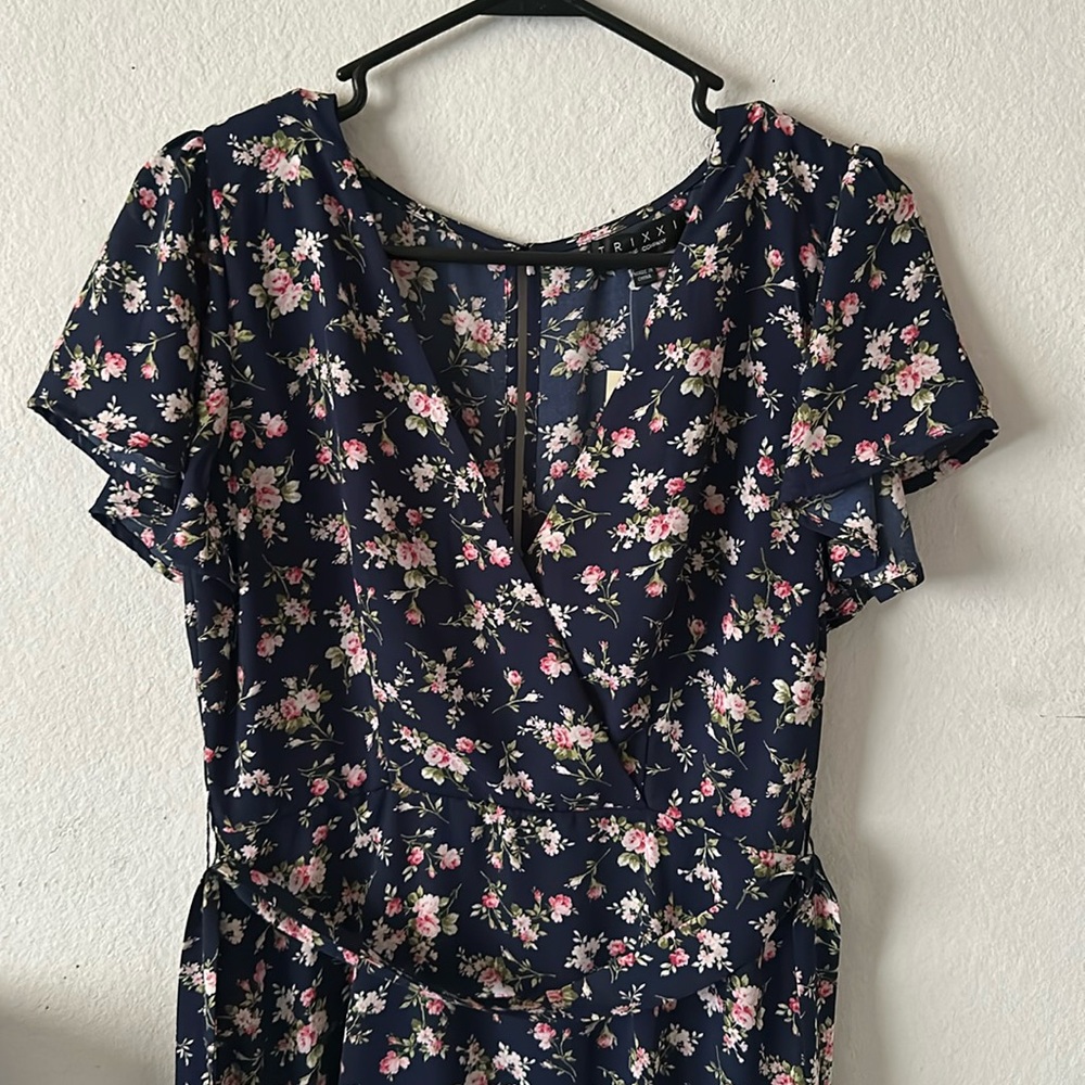 TRIXXI short sleeve dress